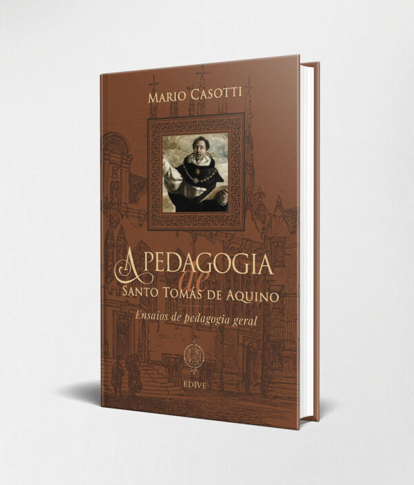 Capa Livro - A Pedagogia de Santo tomás de Aquino