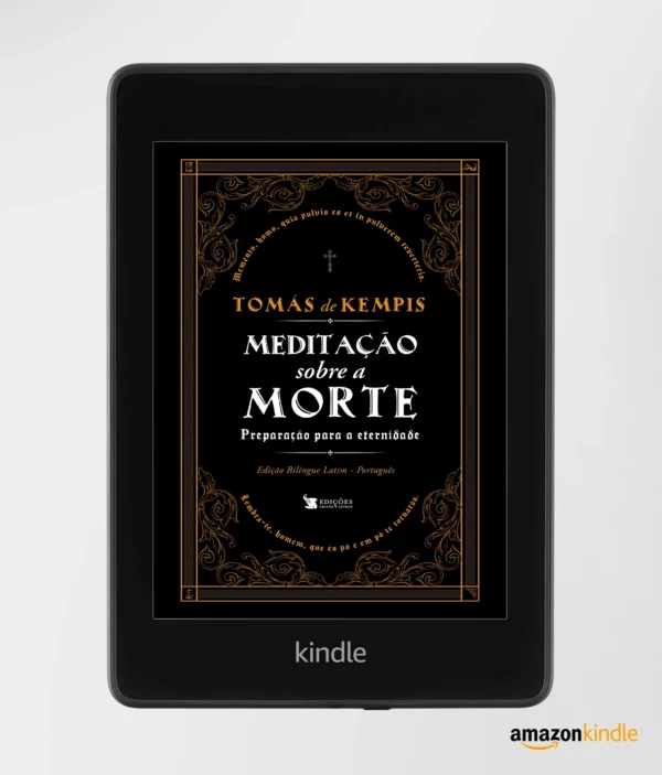 Capa Livro eBook - Meditação Sobre a Morte - Tomás de Kempis