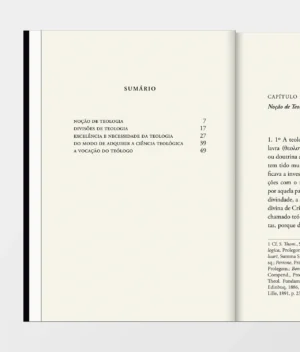 Sumário do livro Introdução à Teologia
